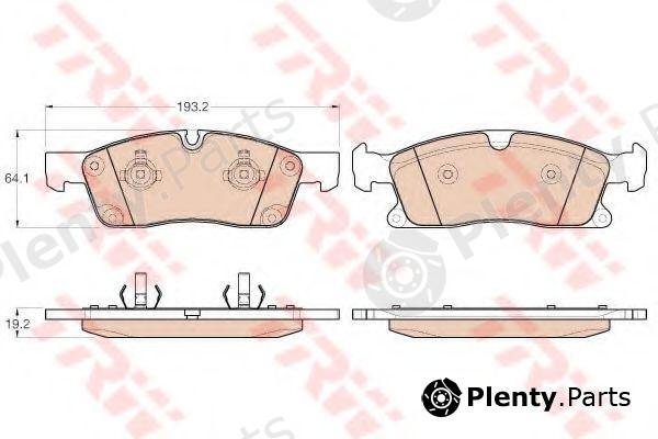  TRW part GDB1955 Brake Pad Set, disc brake