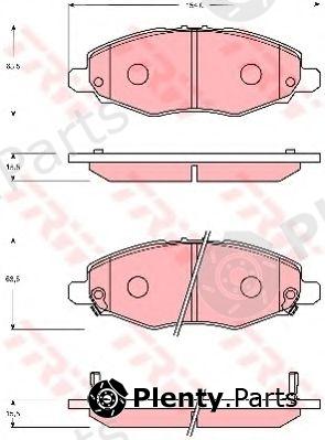  TRW part GDB7702 Brake Pad Set, disc brake
