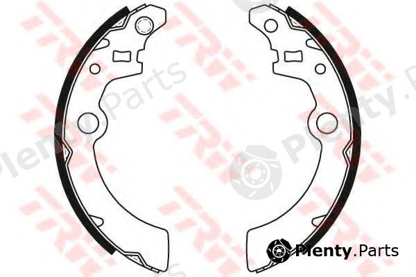  TRW part GS8476 Brake Shoe Set