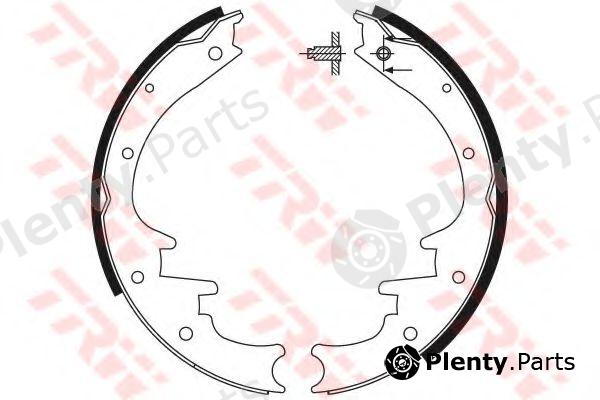  TRW part GS8495 Brake Shoe Set