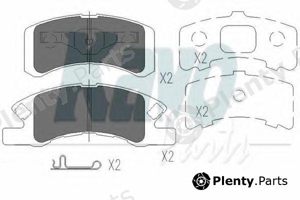  KAVO PARTS part KBP-1511 (KBP1511) Brake Pad Set, disc brake