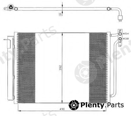  NRF part 35406 Condenser, air conditioning