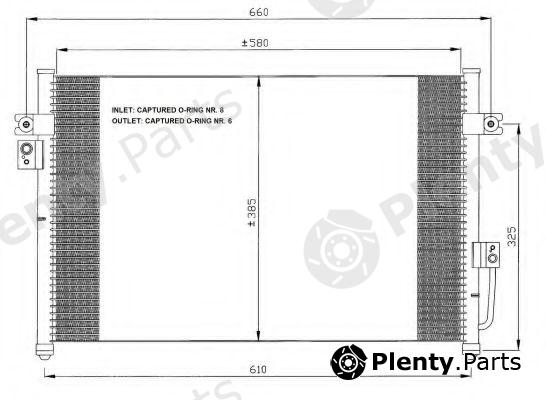  NRF part 35426 Condenser, air conditioning