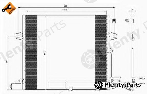  NRF part 35618 Condenser, air conditioning