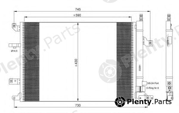  NRF part 35739 Condenser, air conditioning