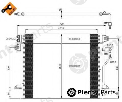  NRF part 35928 Condenser, air conditioning
