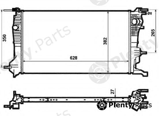  NRF part 53963 Radiator, engine cooling