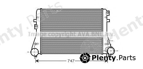 AVA QUALITY COOLING part VWA4306 Intercooler, charger