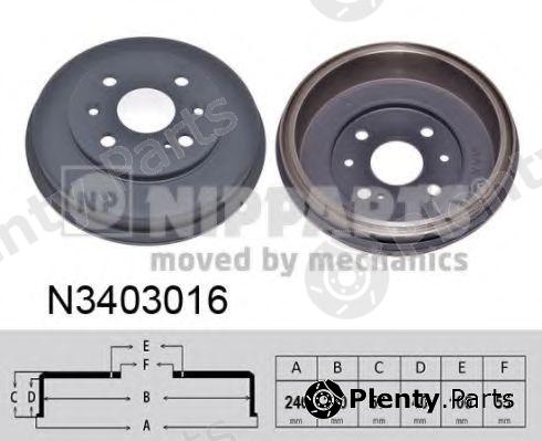  NIPPARTS part N3403016 Brake Drum