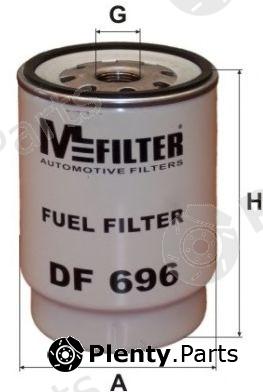  MFILTER part DF-696 (DF696) Fuel filter
