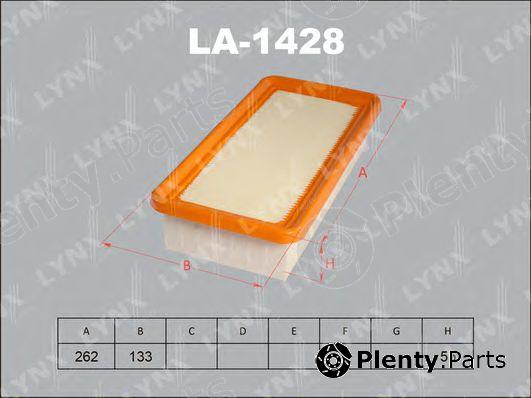  LYNXauto part LA1428 Air Filter