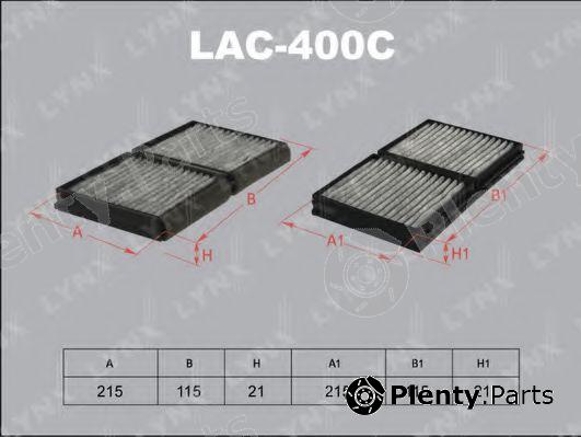  LYNXauto part LAC400C Filter, interior air
