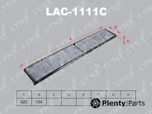  LYNXauto part LAC-1111C (LAC1111C) Filter, interior air