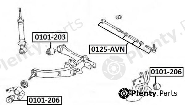  ASVA part 0125AVN Replacement part