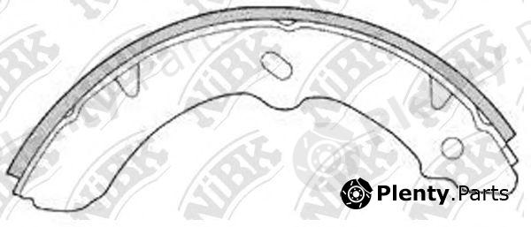  NiBK part FN4460 Brake Shoe Set
