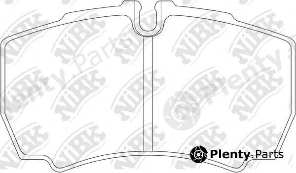  NiBK part PN0338 Brake Pad Set, disc brake