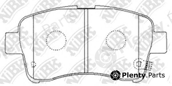  NiBK part PN9461 Brake Pad Set, disc brake
