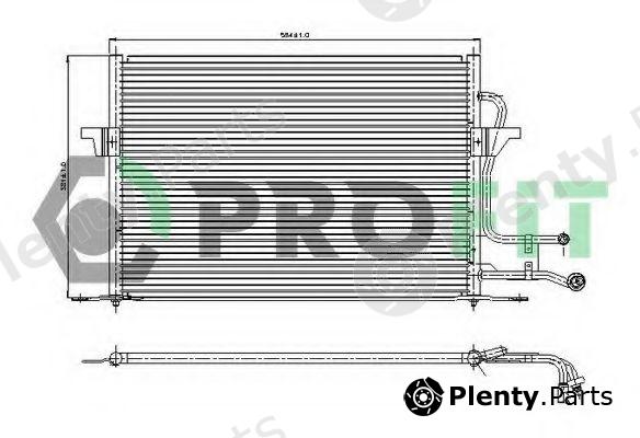  PROFIT part PR2532C1 Condenser, air conditioning