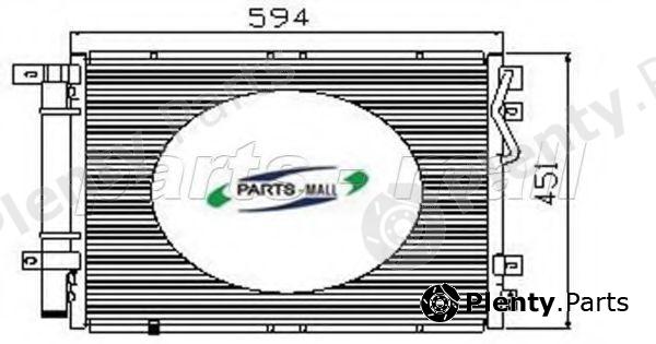  PARTS-MALL part PXNCB039 Condenser, air conditioning