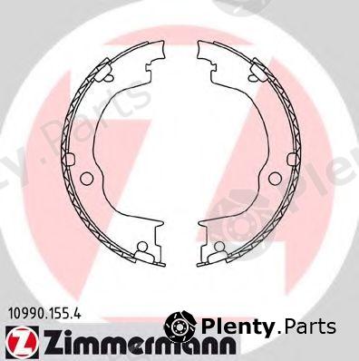  ZIMMERMANN part 10990.155.4 (109901554) Brake Shoe Set, parking brake