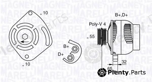  MAGNETI MARELLI part MAN1171 Alternator