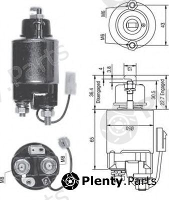  MAGNETI MARELLI part AME0232 Solenoid Switch, starter