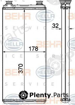  BEHR part 8FH351000-381 (8FH351000381) Heat Exchanger, interior heating