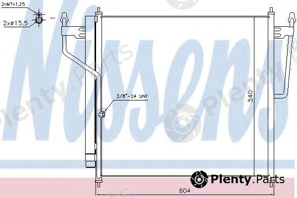  NISSENS part 940503 Condenser, air conditioning