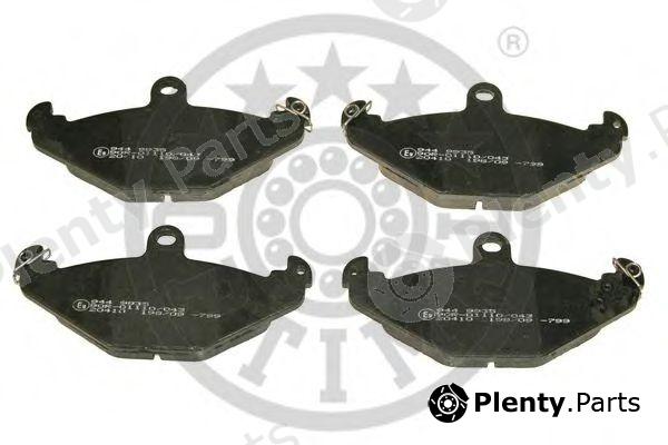  OPTIMAL part 9935 Brake Pad Set, disc brake