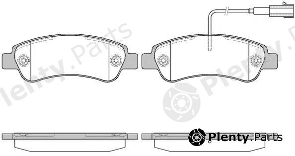 REMSA part 1238.02 (123802) Brake Pad Set, disc brake