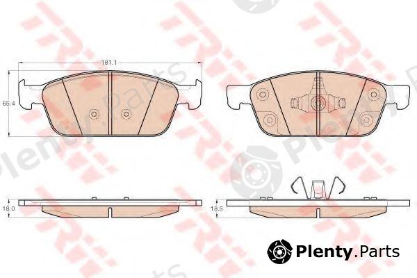  TRW part GDB2009 Brake Pad Set, disc brake