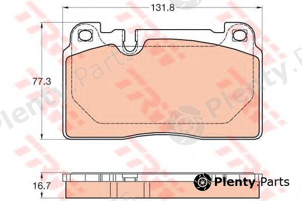  TRW part GDB2022 Brake Pad Set, disc brake