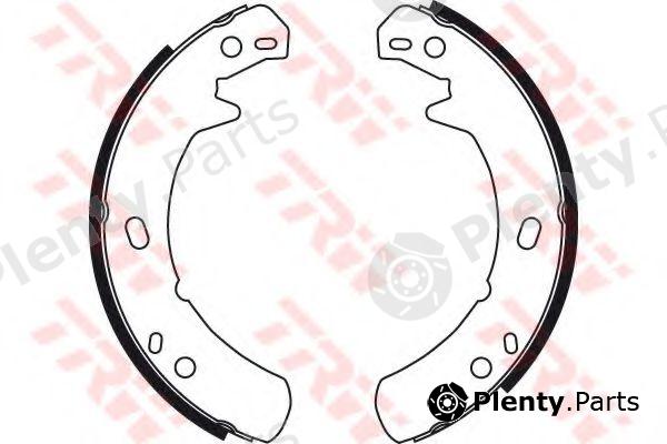  TRW part GS8429 Brake Shoe Set, parking brake
