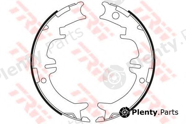 TRW part GS8446 Brake Shoe Set, parking brake
