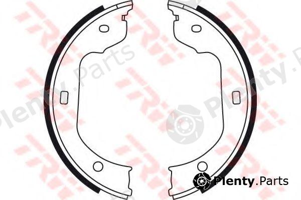  TRW part GS8478 Brake Shoe Set, parking brake