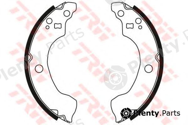  TRW part GS8487 Brake Shoe Set