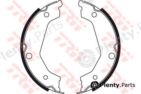  TRW part GS8722 Brake Shoe Set, parking brake