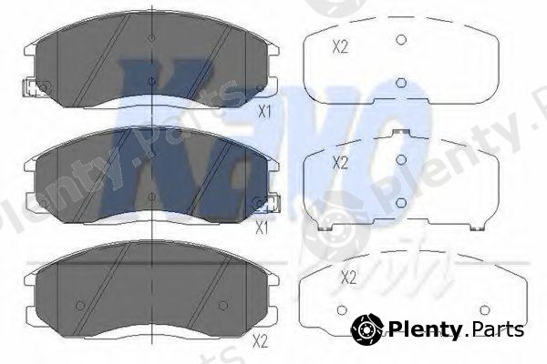  KAVO PARTS part KBP-3019 (KBP3019) Brake Pad Set, disc brake