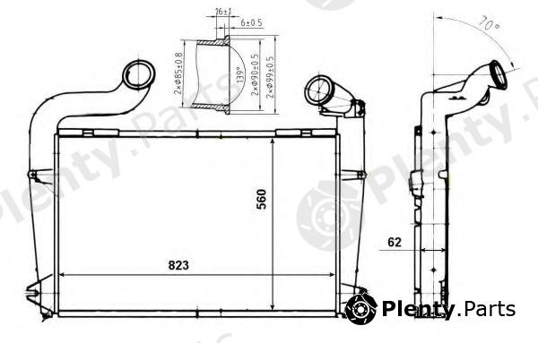  NRF part 30224 Intercooler, charger