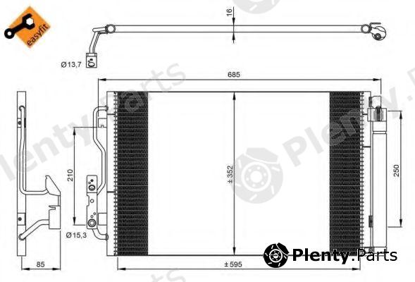  NRF part 35970 Condenser, air conditioning