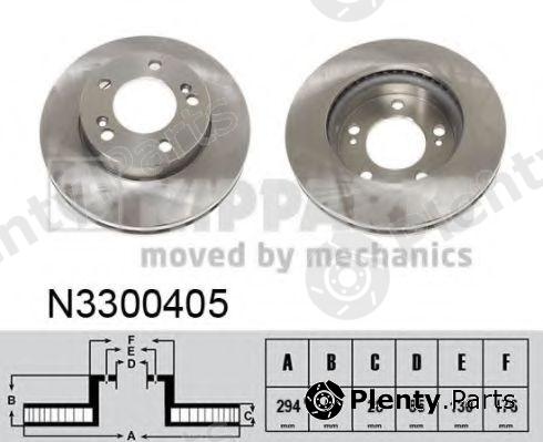  NIPPARTS part N3300405 Brake Disc