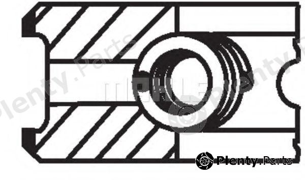  MAHLE ORIGINAL part 08169N1 Piston Ring Kit