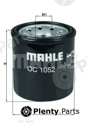  MAHLE ORIGINAL part OC1052 Oil Filter