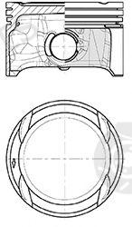 KOLBENSCHMIDT part 40839620 Piston