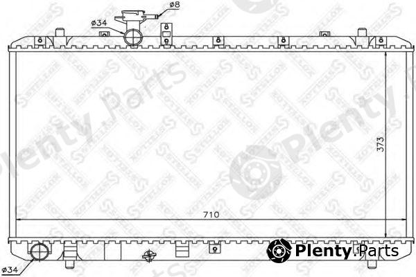  STELLOX part 10-25461-SX (1025461SX) Radiator, engine cooling