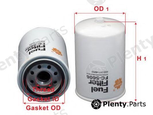  SAKURA part FC5606 Fuel filter