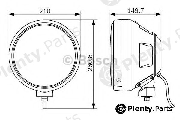  BOSCH part 0986310982 Spotlight