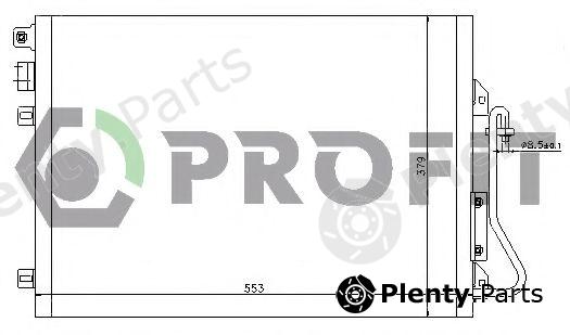  PROFIT part PR1914C1 Condenser, air conditioning