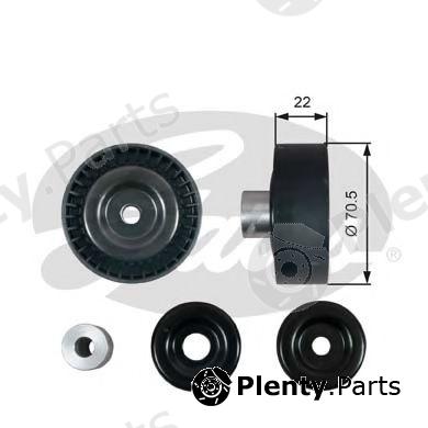  GATES part T36611 Deflection/Guide Pulley, v-ribbed belt