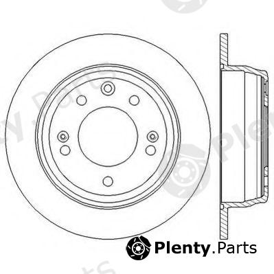  JURID part 562553JC Brake Disc